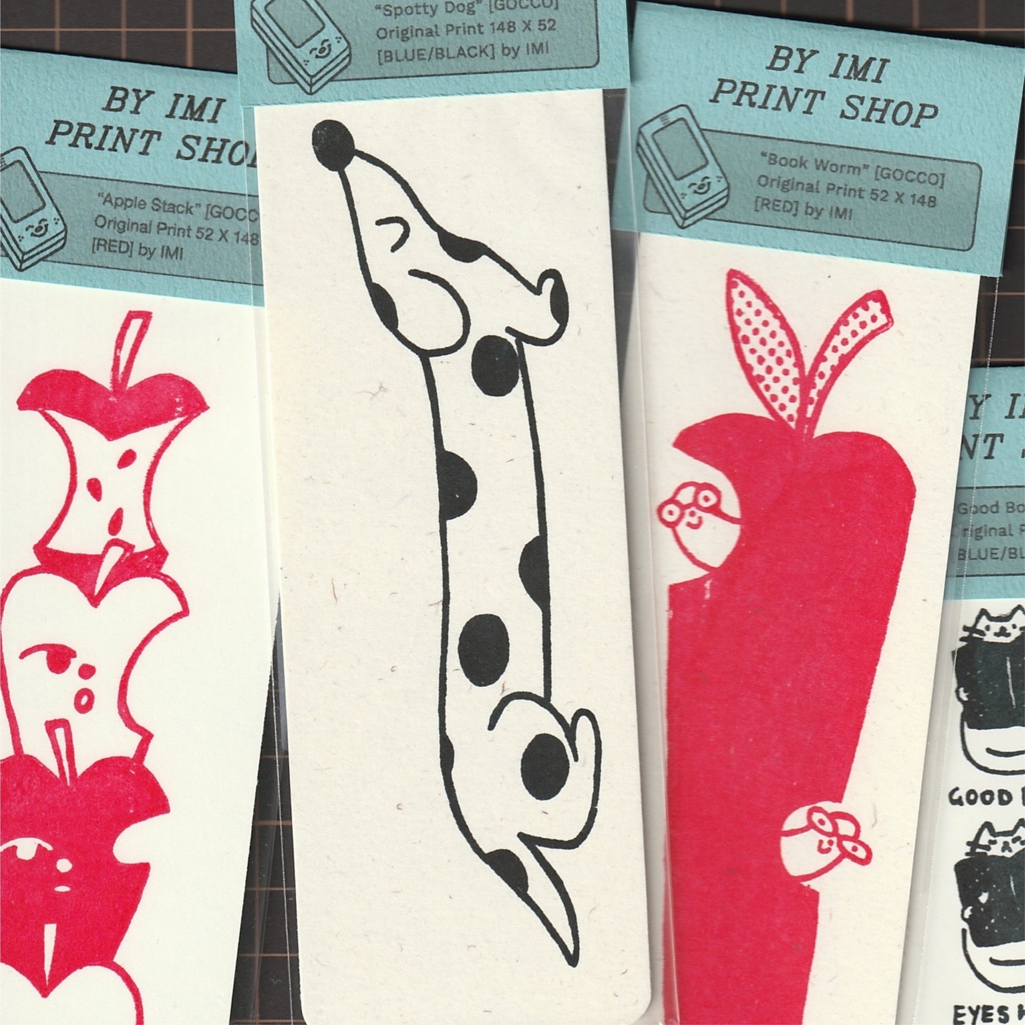 Gocco Bookmarks by Imi