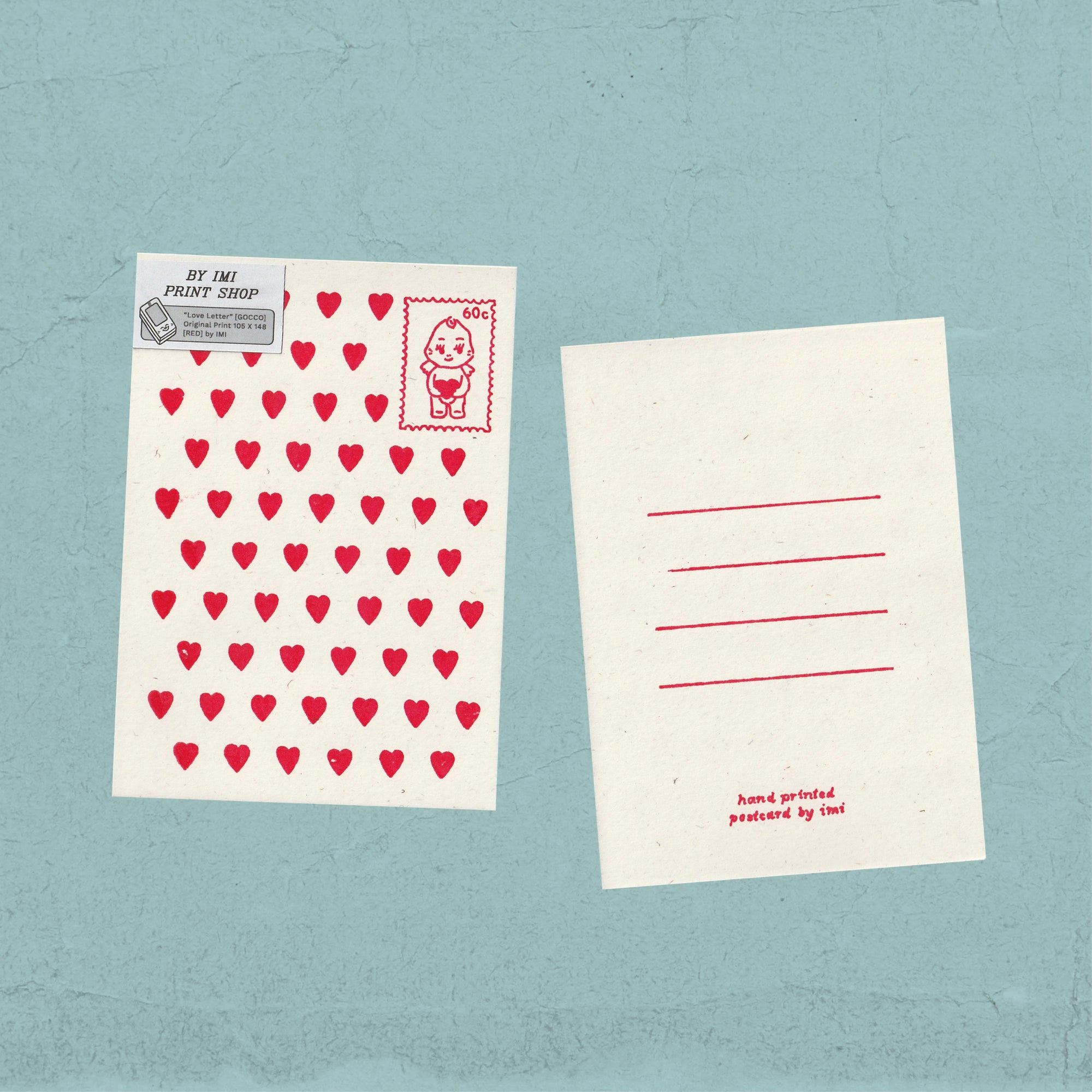 Love Letter Mini Print by Imi