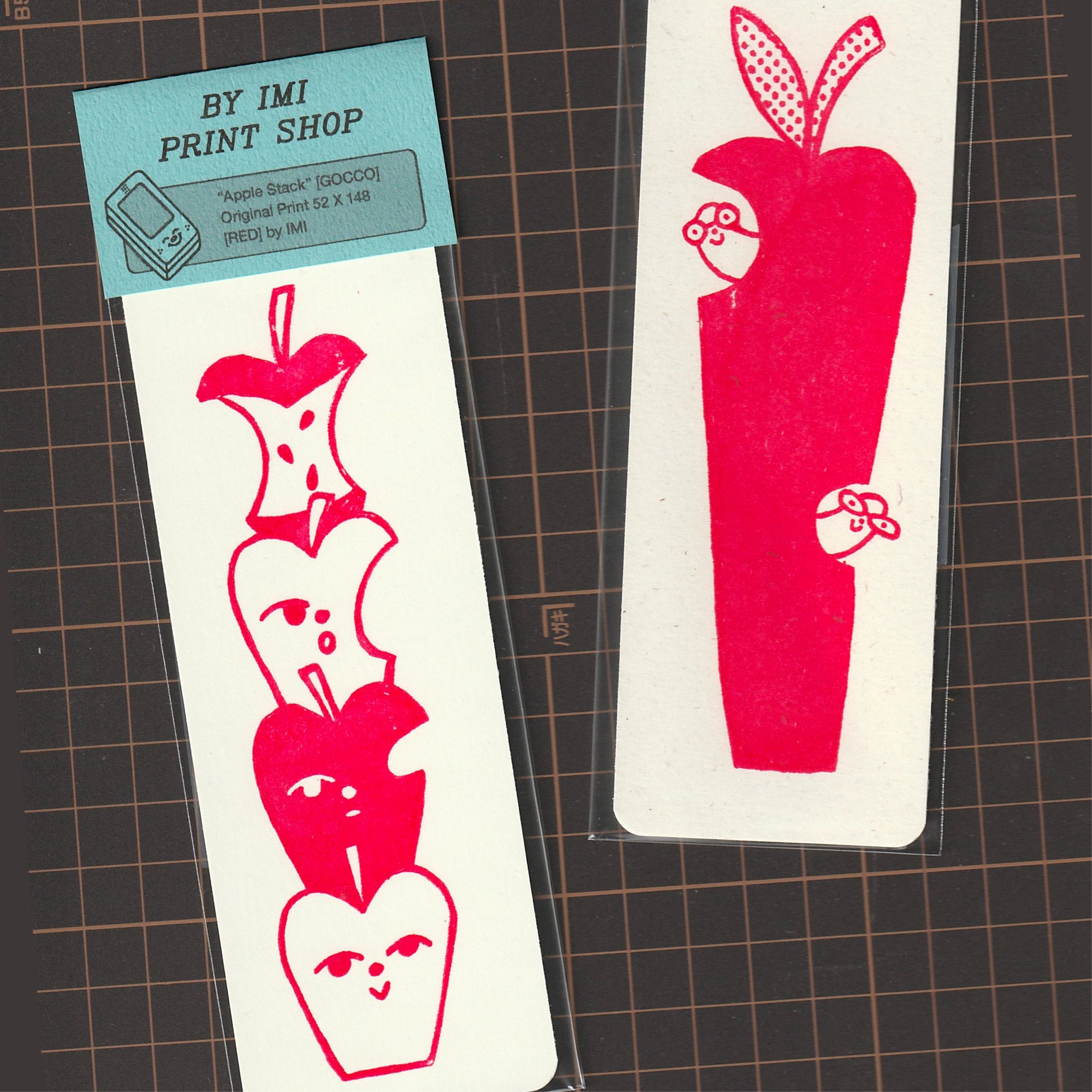 Gocco Bookmarks by Imi