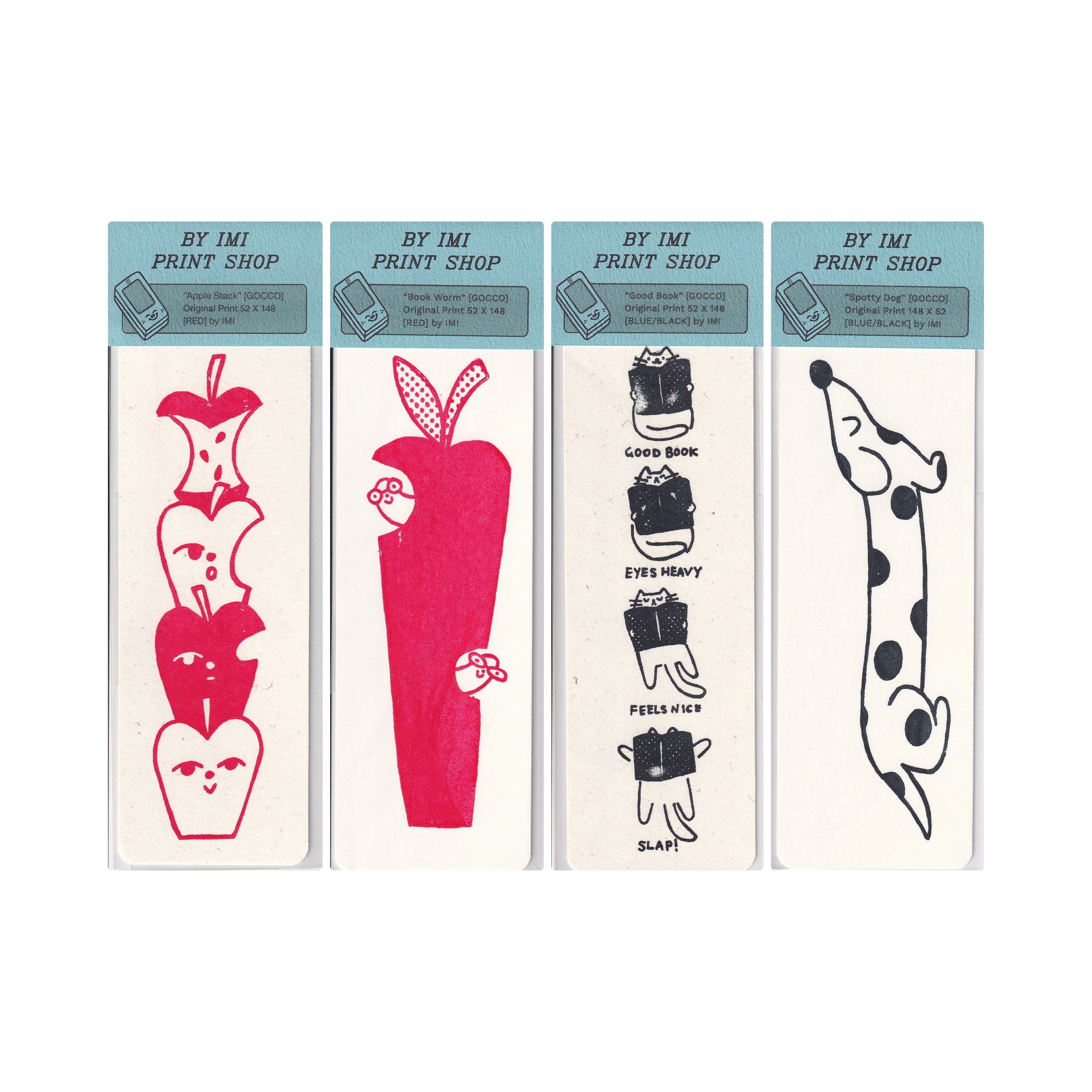 Gocco Bookmarks by Imi