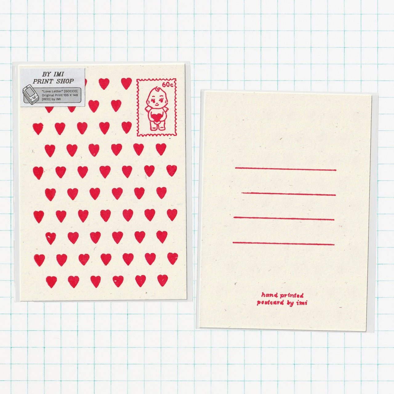 Love Letter Mini Print by Imi