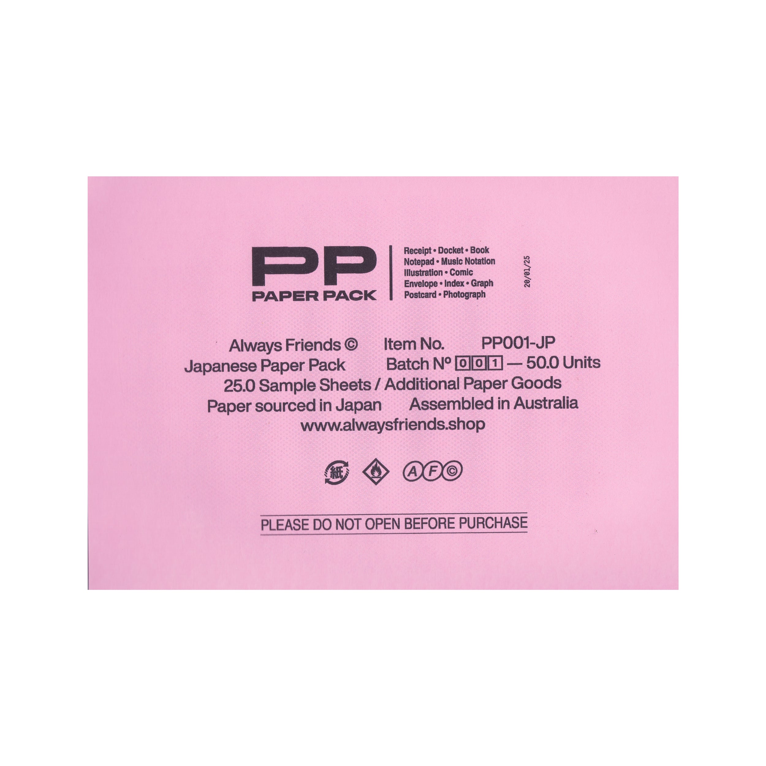 Japanese Paper Pack