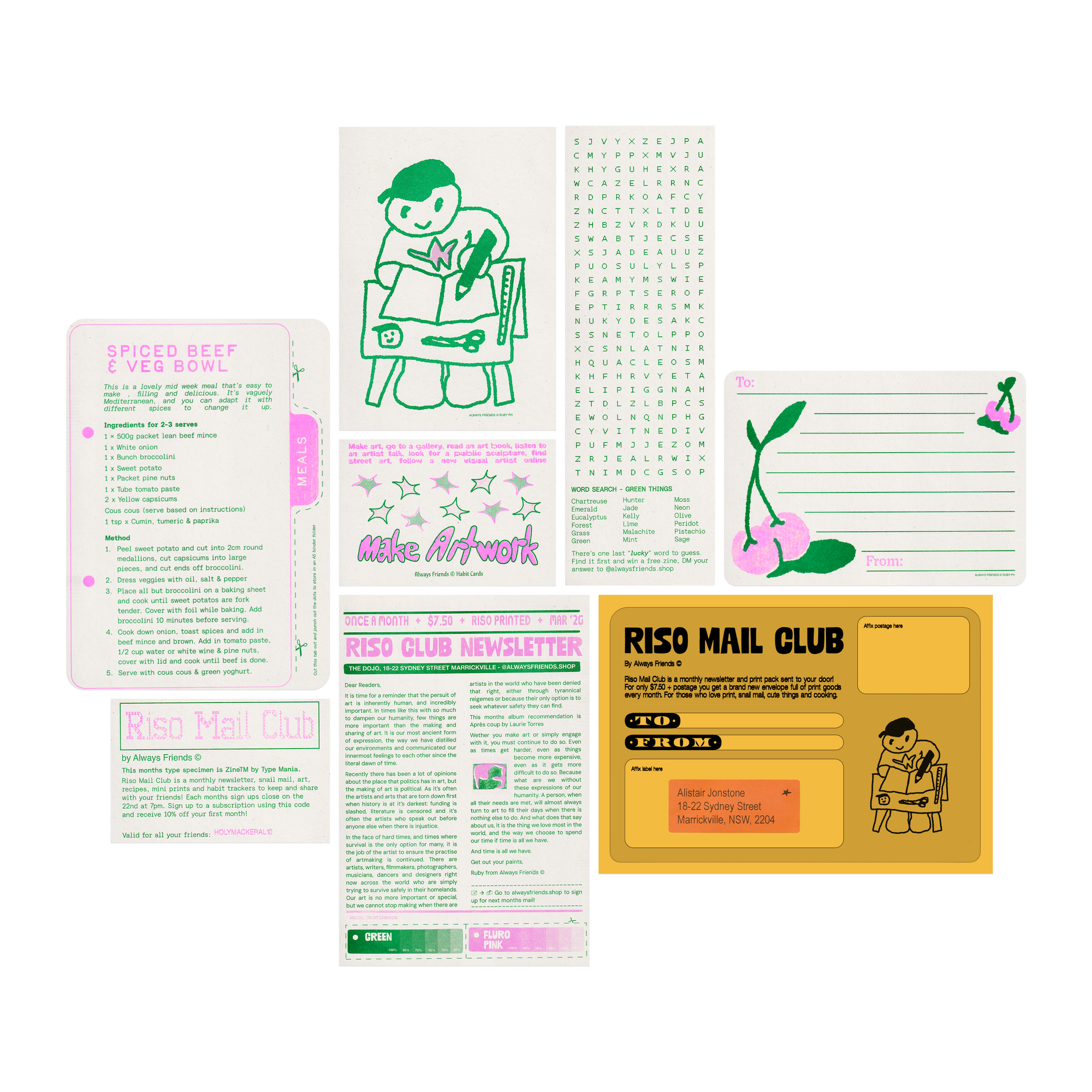 Mail Club Back Issue