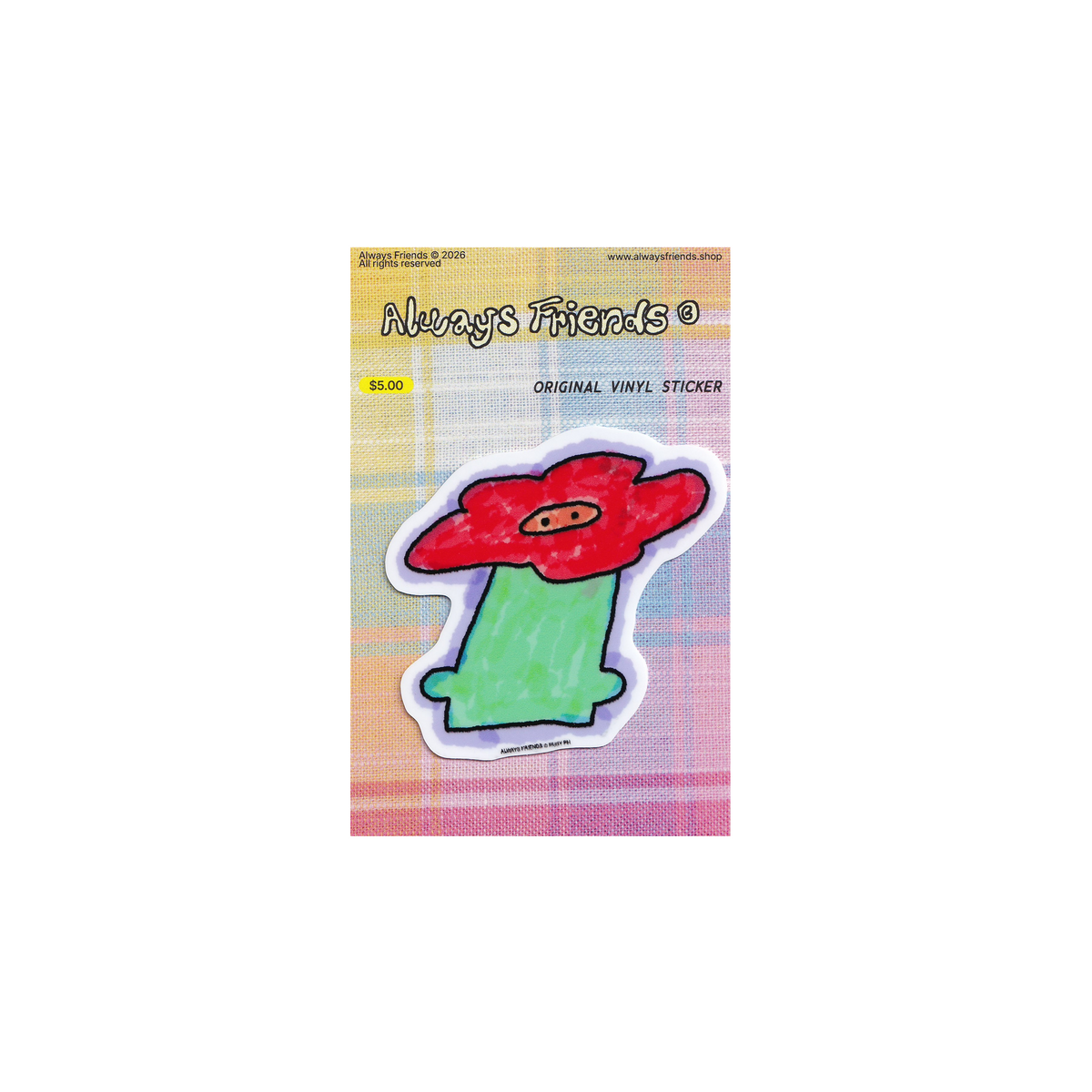 "Marigold" Vinyl Sticker