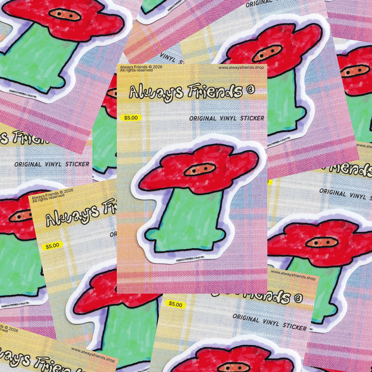 "Marigold" Vinyl Sticker