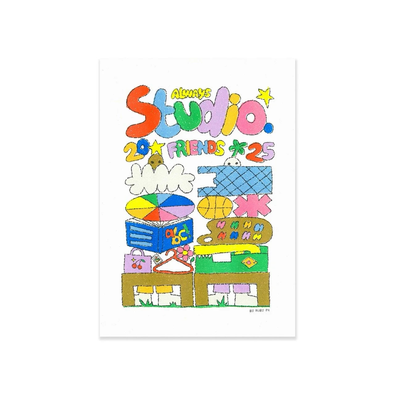"Our Market Tables" A3 Print