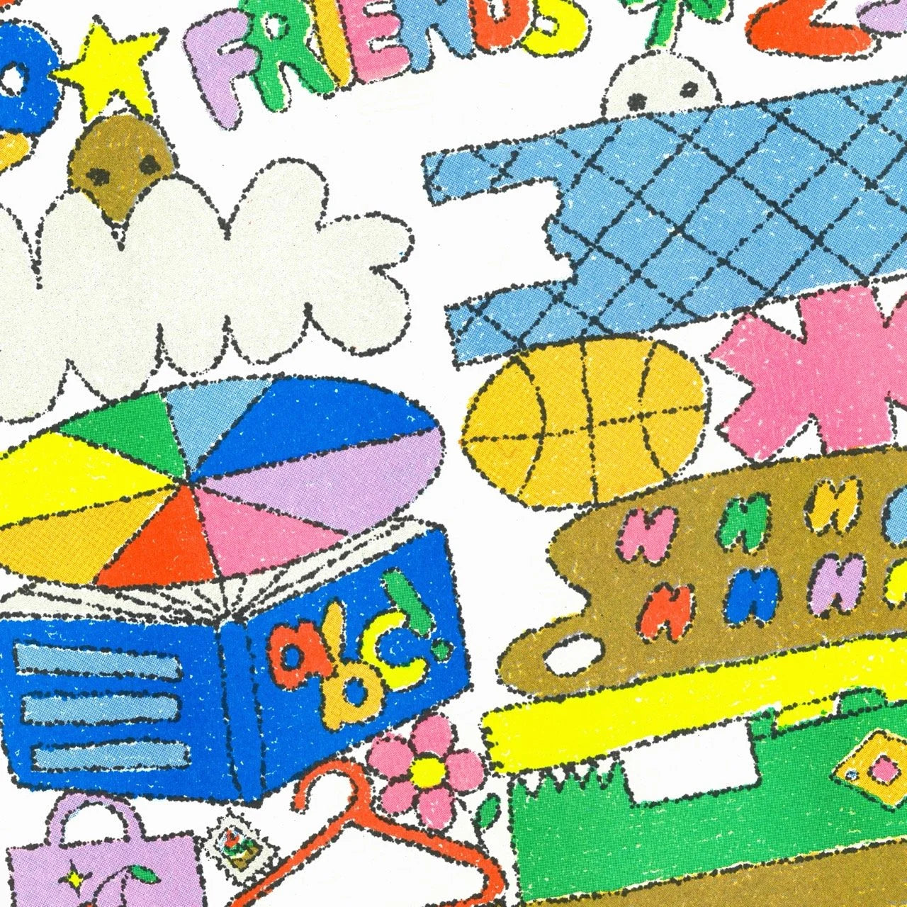 "Our Market Tables" A3 Print