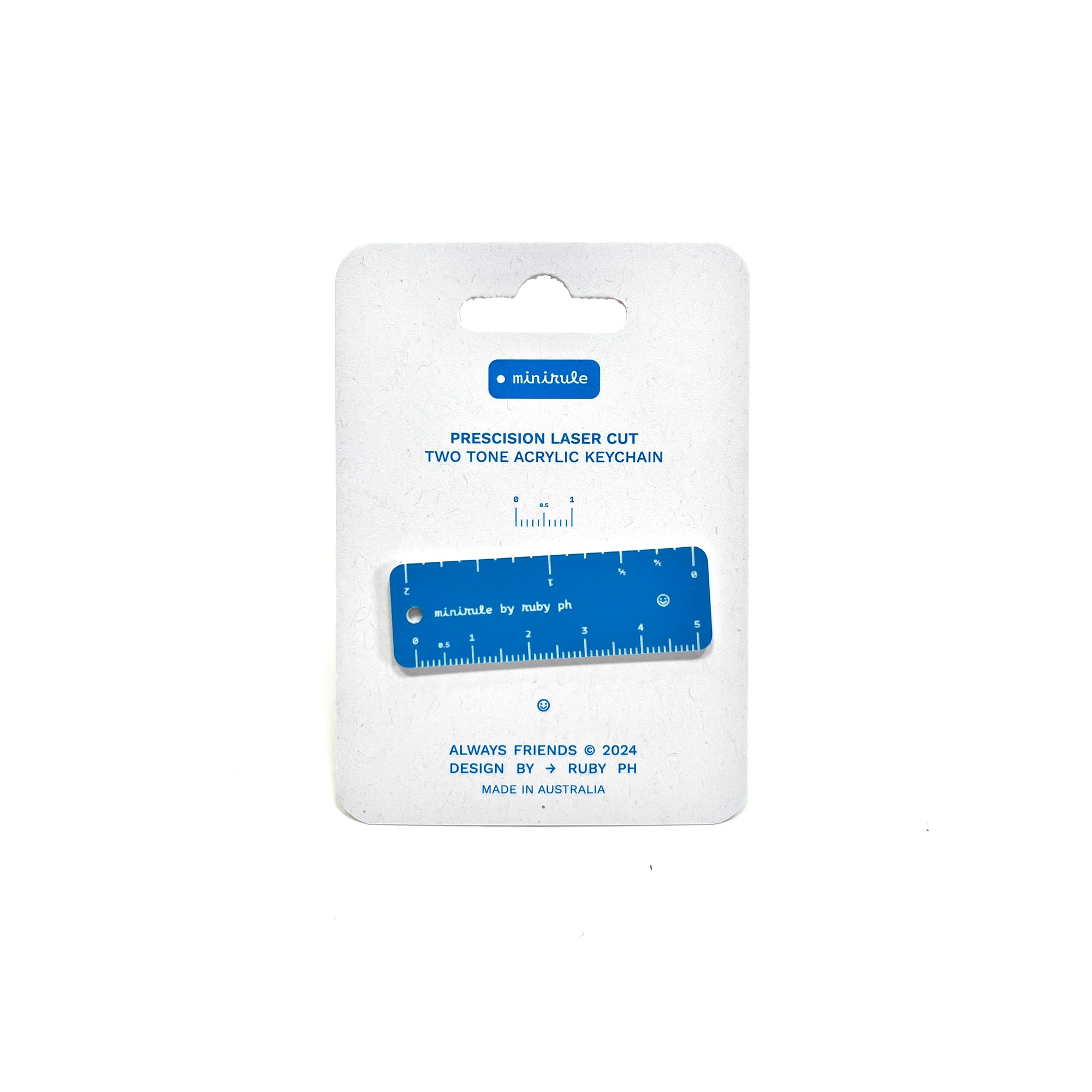 Minirule Blue