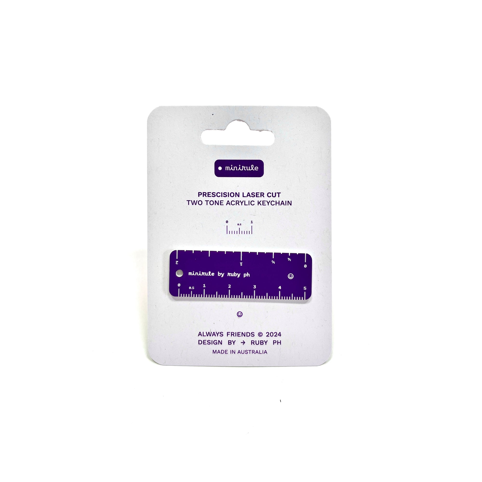 Minirule Purple