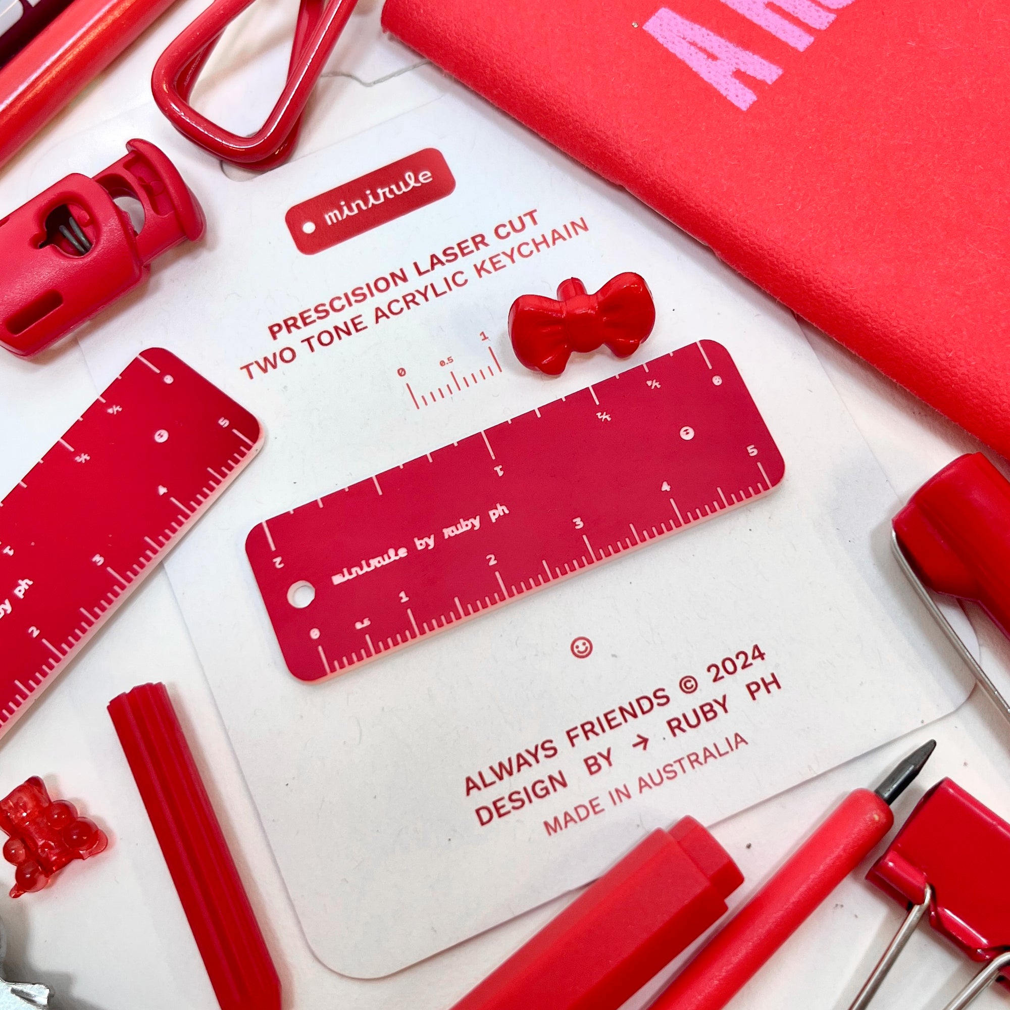 Minirule Red