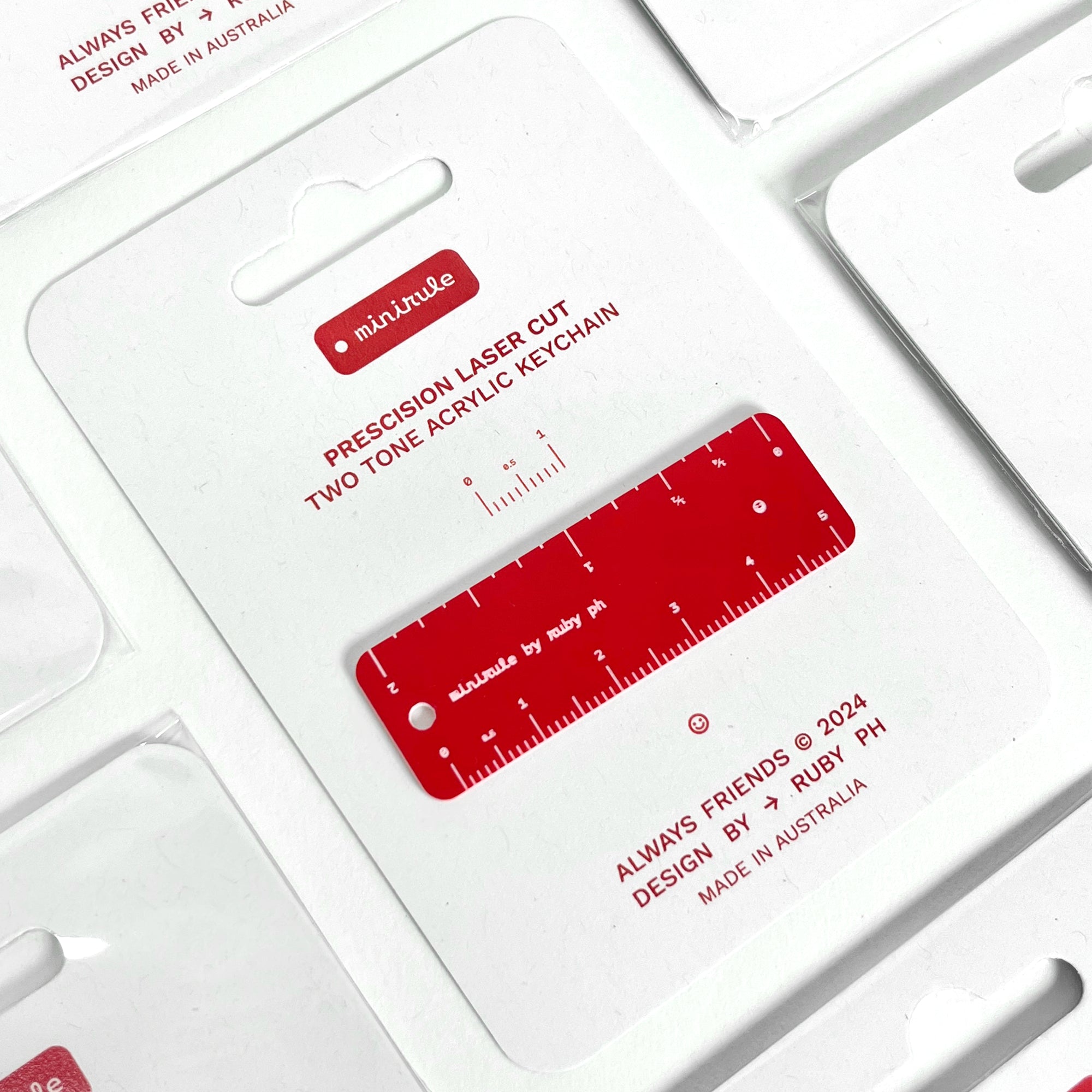Minirule Red