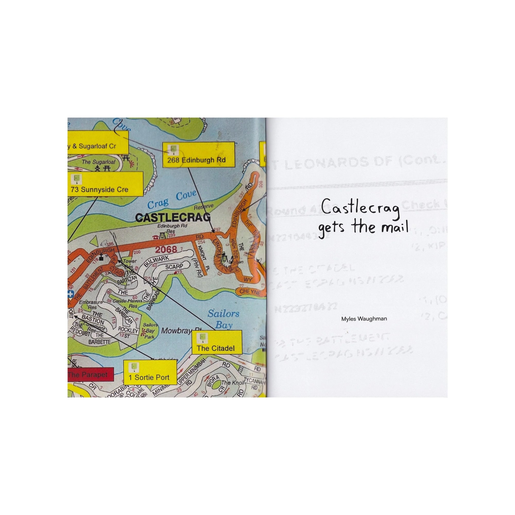 Castlecrag Gets the Mail (Zine & Print Set)