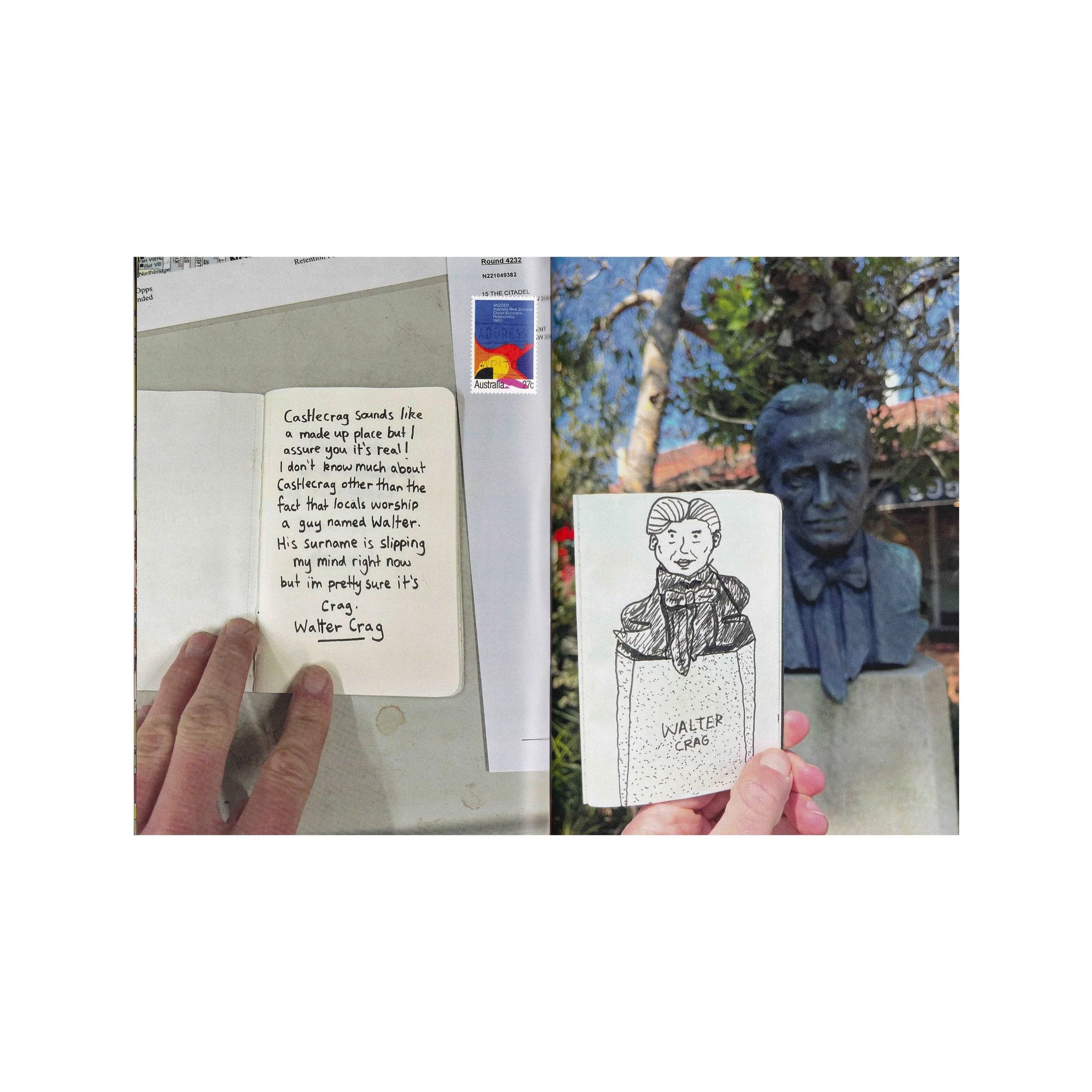 Castlecrag Gets the Mail (Zine & Print Set)