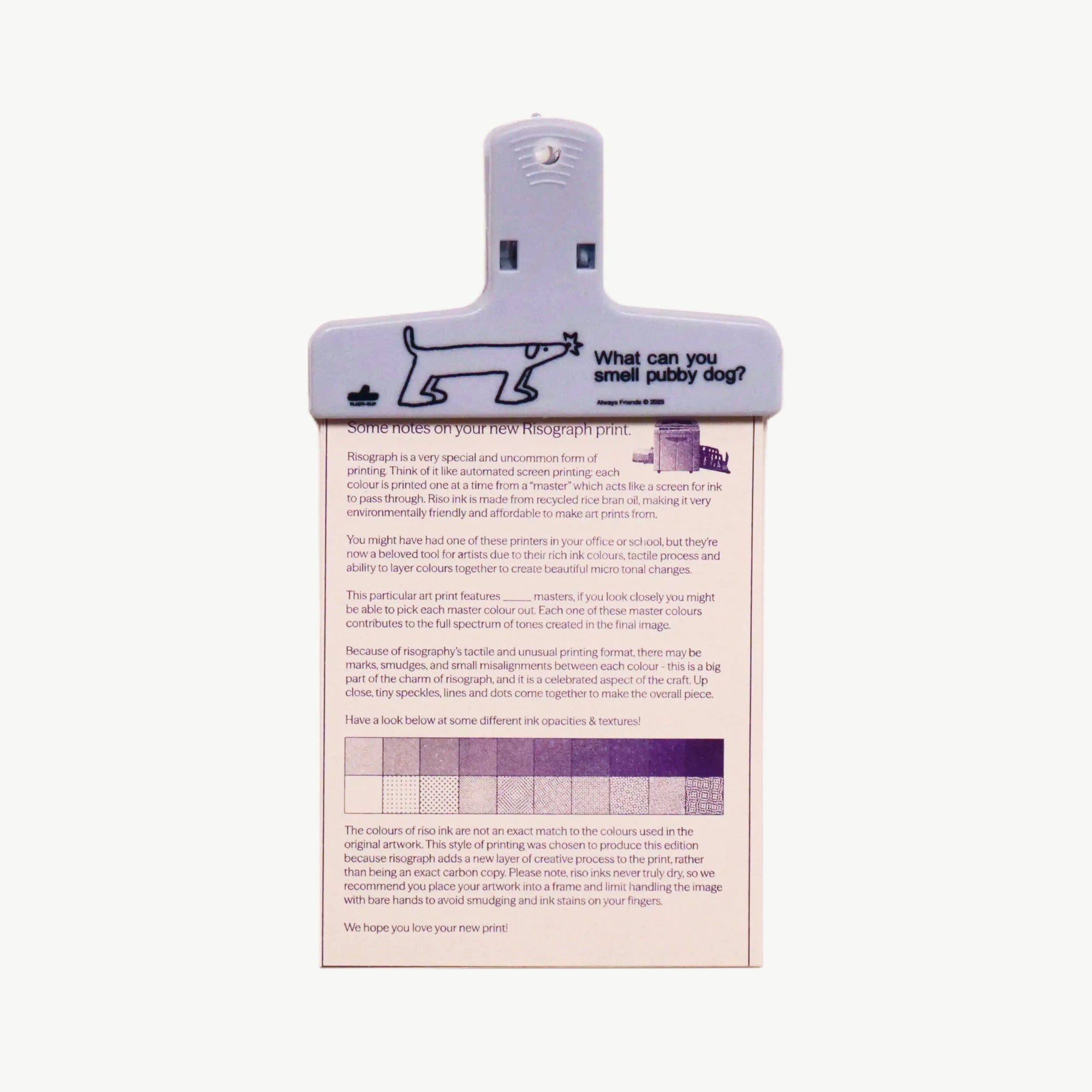 "Pubby Dog" - Plasticlip [3 Colours]