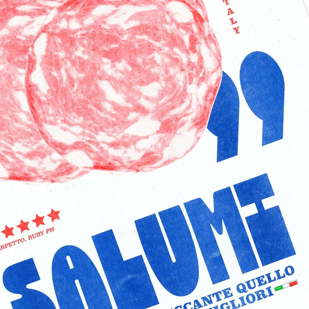 "Salumi" A3 Print