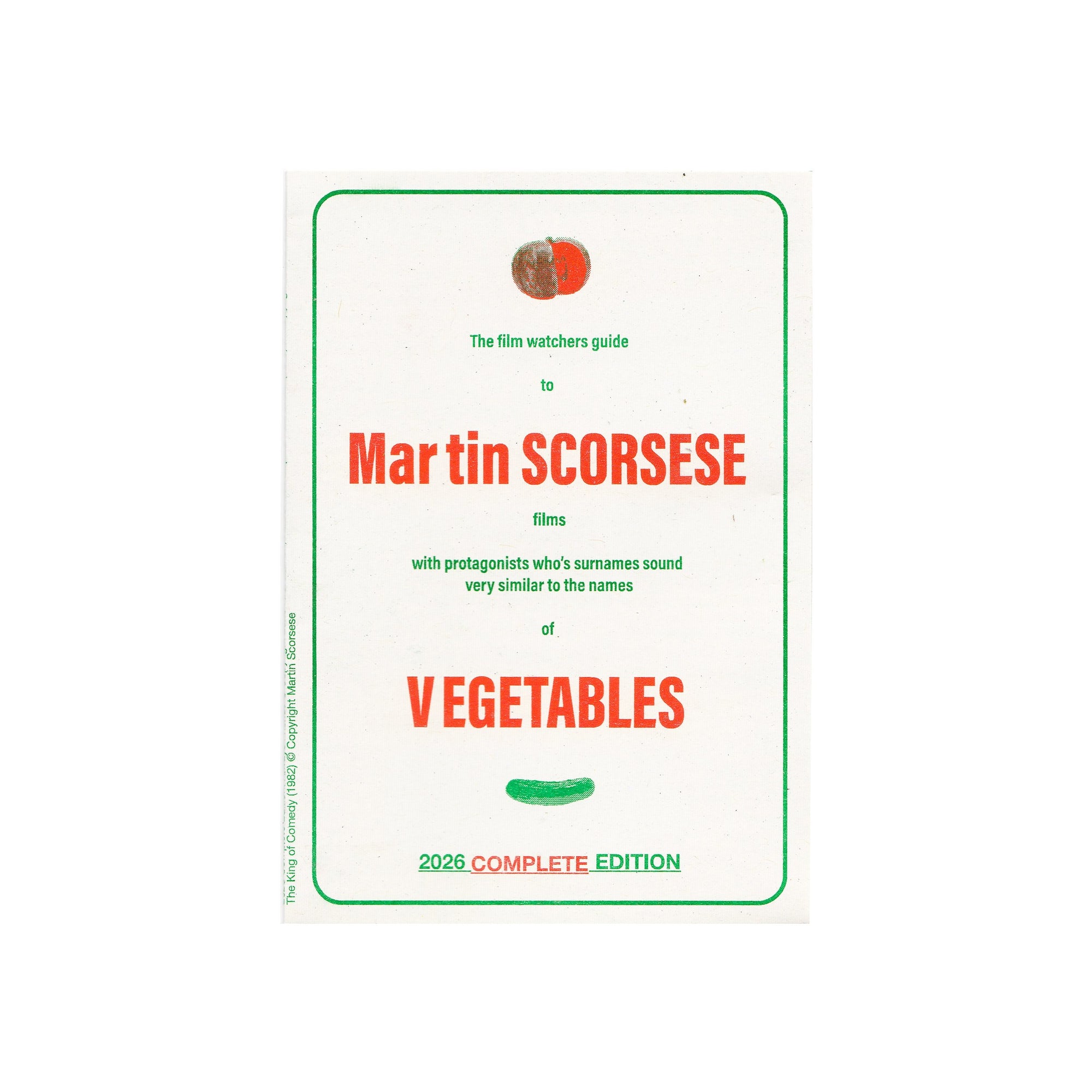 Vegetable Adjacent Scorsese Names