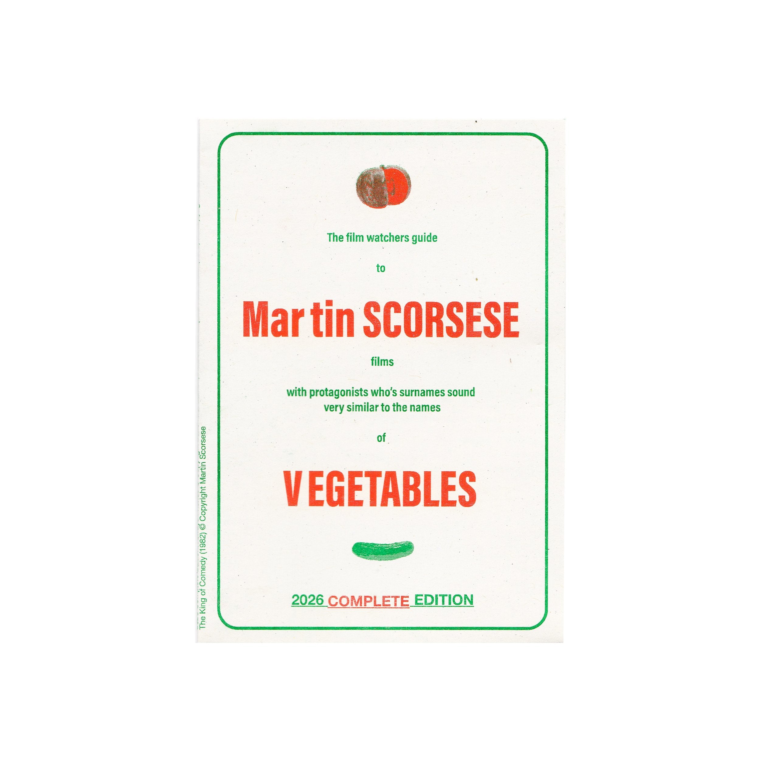 Vegetable Adjacent Scorsese Names