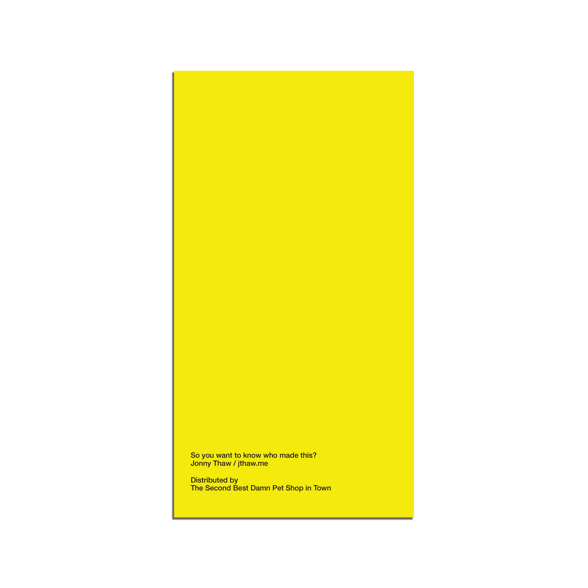 So You've Purchased a Simpsons Pamphlet Zine