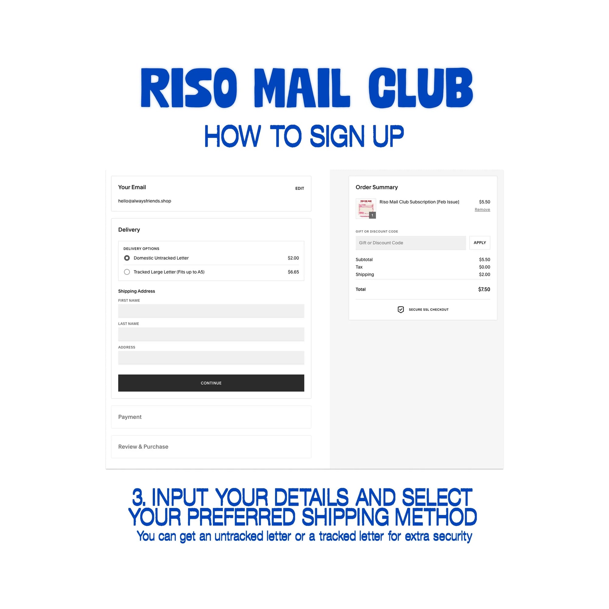 Riso Mail Club