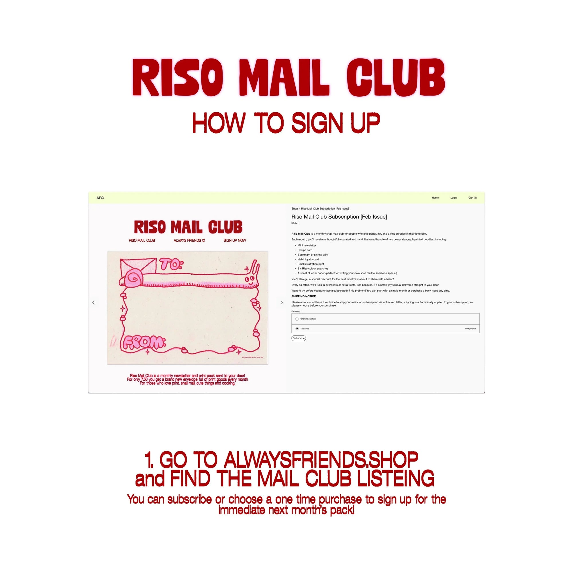 Riso Mail Club